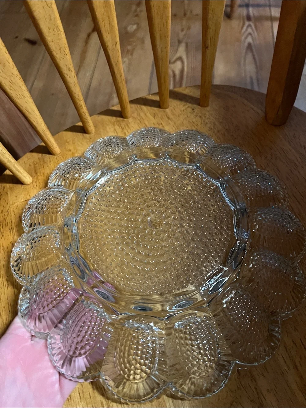 Indiana Glass decorative pressed